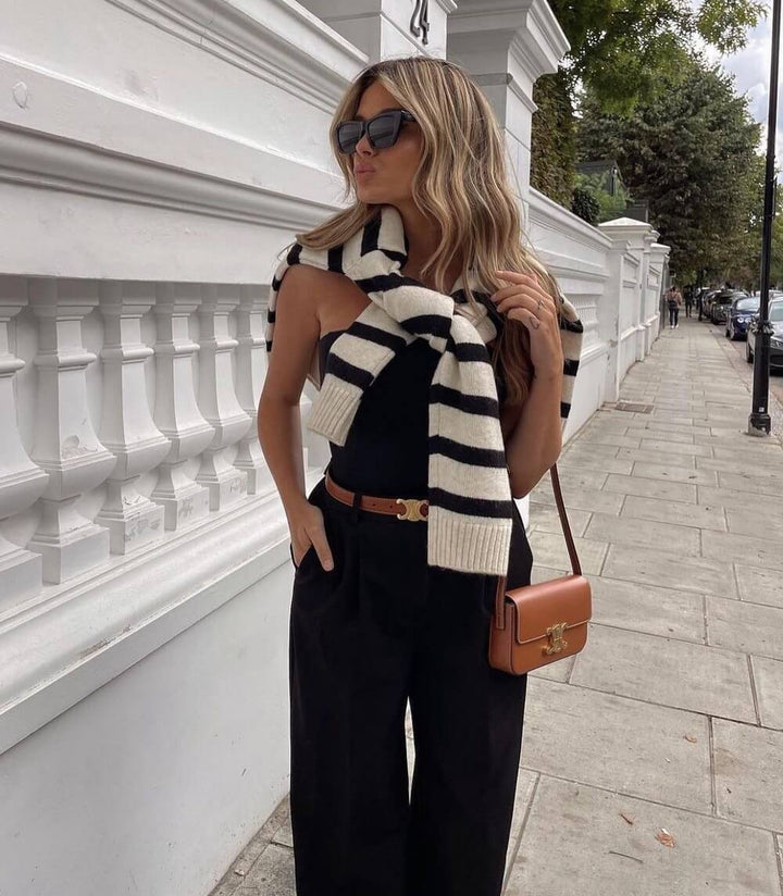 Belisaria | Stylée Cuir Ceinture Avec Dorée Boucle Pour Femmes