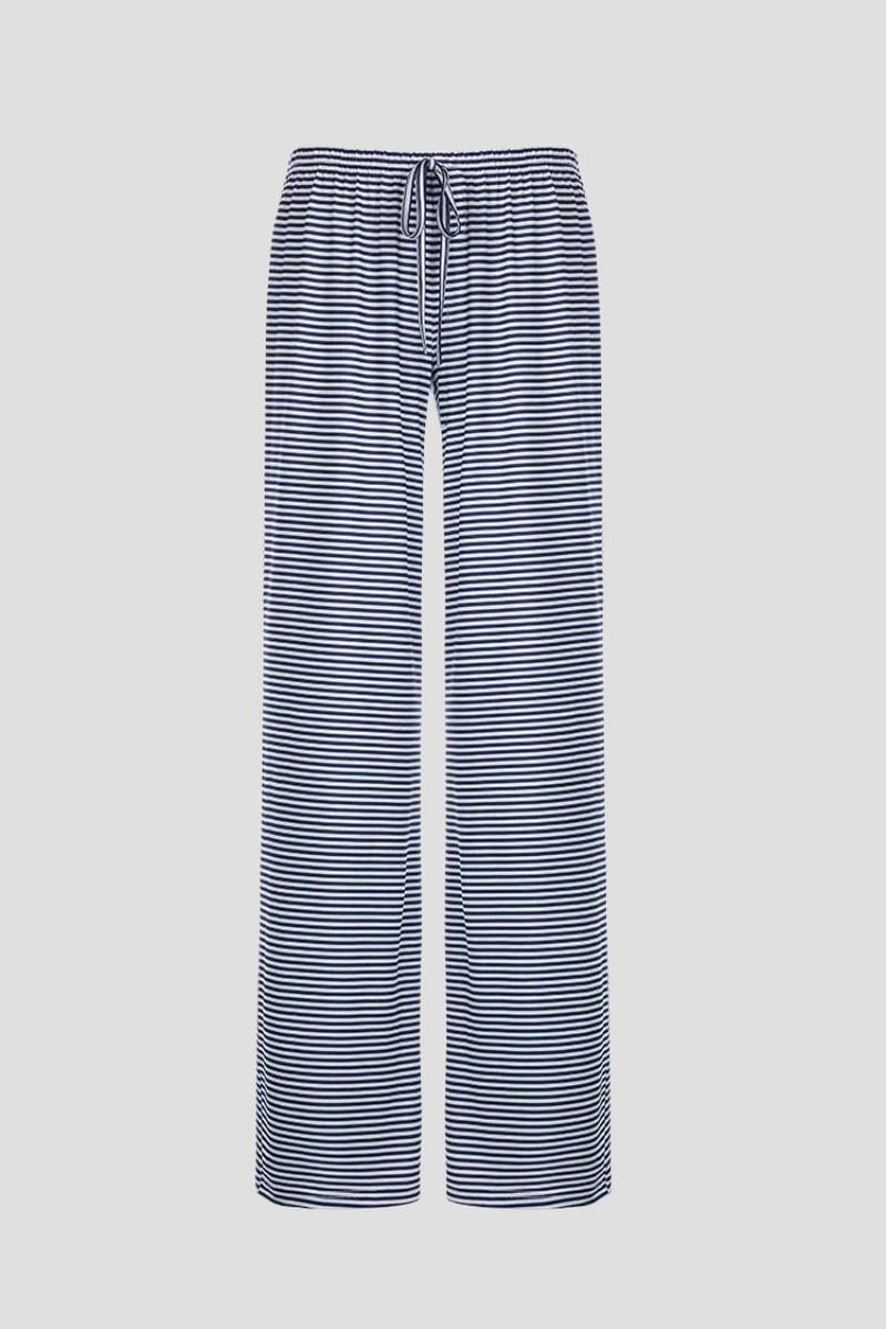 Zaria | Pantalon Coupe Ample Rayé Confortable Pour Femme