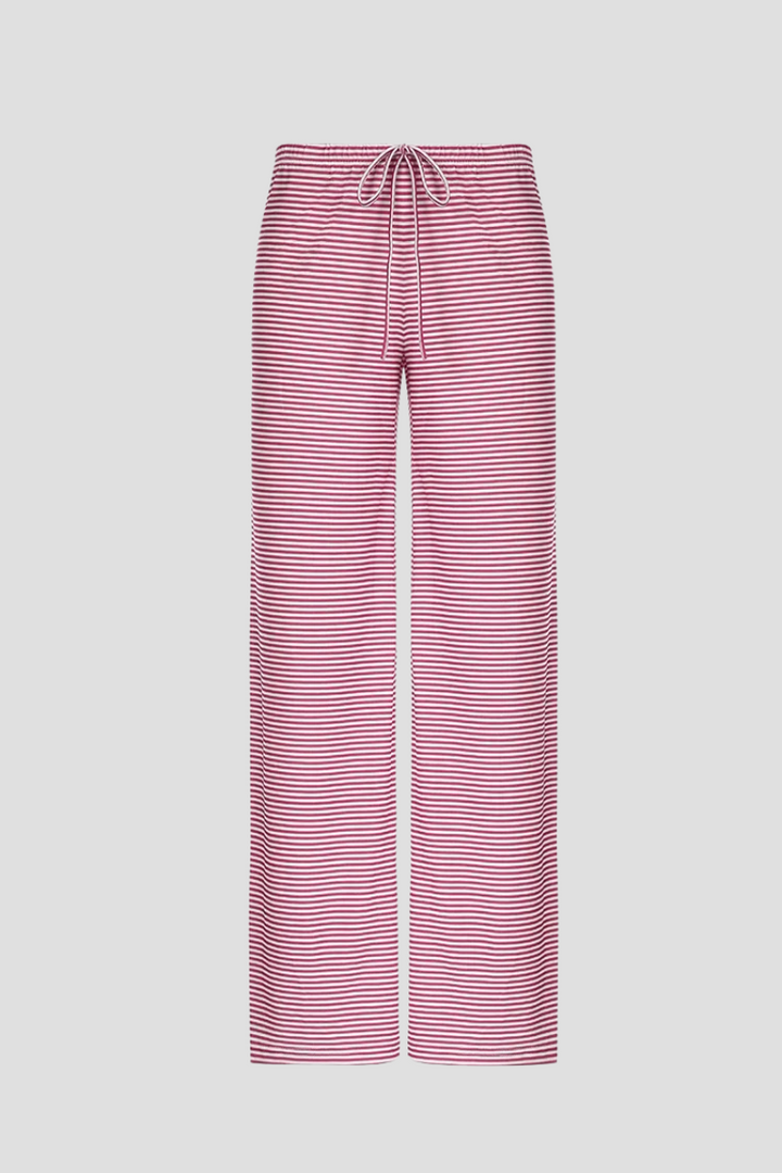 Zaria | Pantalon Coupe Ample Rayé Confortable Pour Femme