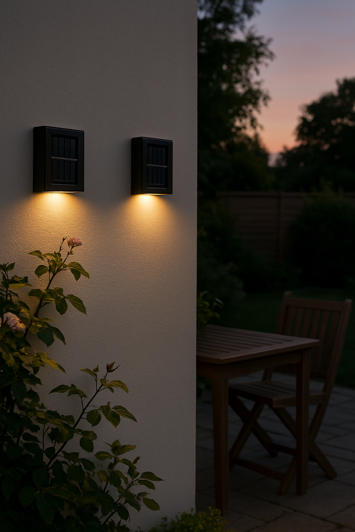 Yandir | Lampes Murales Solaires LED Sans Fil de Luxe
