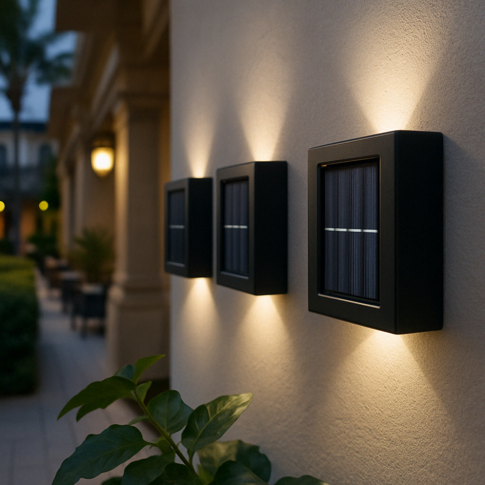 Yandir | Lampes Murales Solaires LED Sans Fil de Luxe