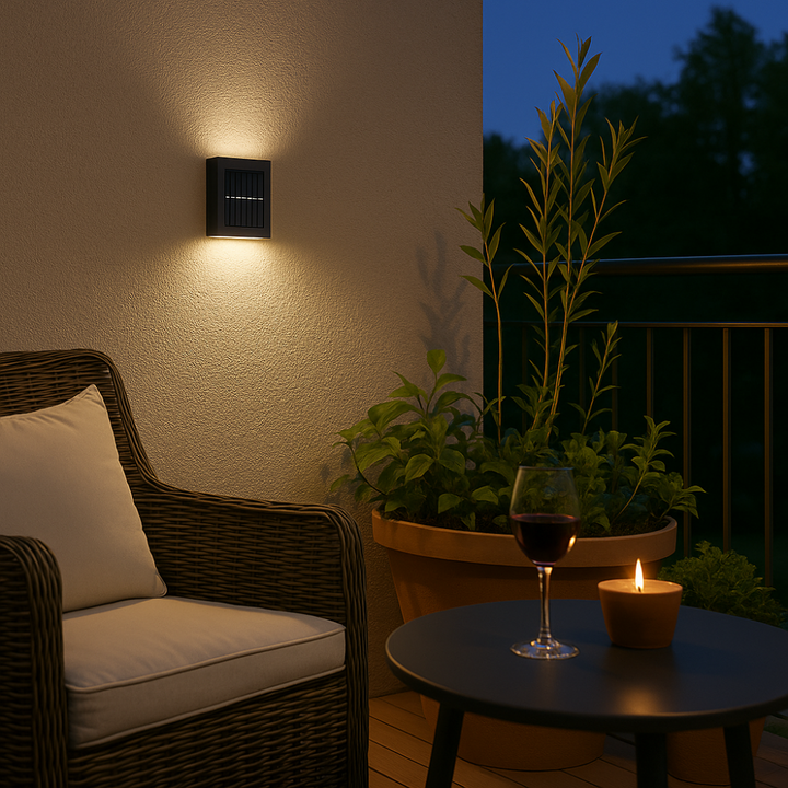 Yandir | Lampes Murales Solaires LED Sans Fil de Luxe