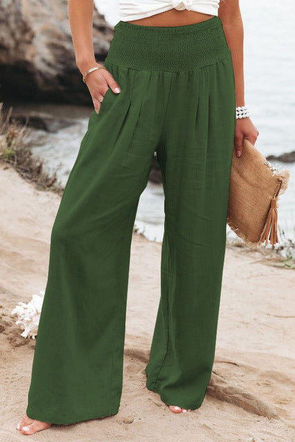 Zinnia | Pantalon De Lin Élégant Confortable Pour Femmes