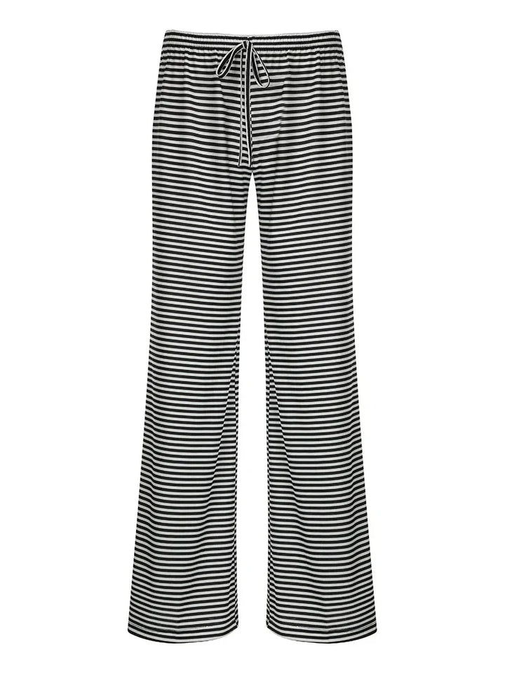 Zaria | Pantalon Coupe Ample Rayé Confortable Pour Femme