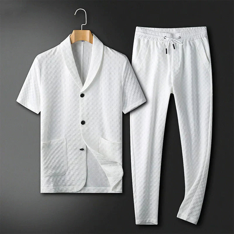 Heston | Ensemble Look D'été D'affaires Pour Homme