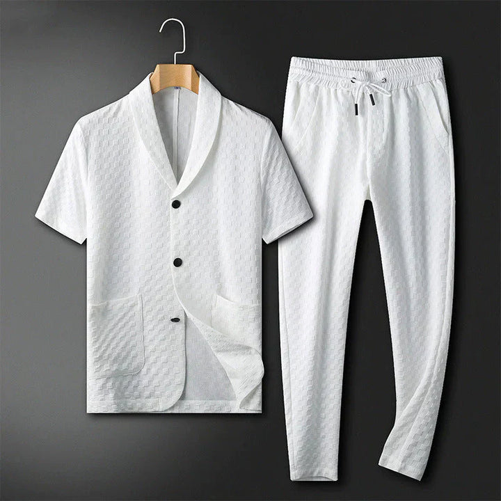 Heston | Ensemble Look D'été D'affaires Pour Homme