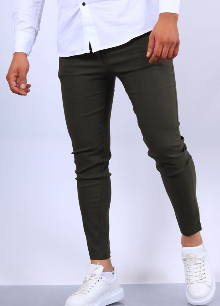 Nyro | Hommes Décontracté Étirer Pantalon