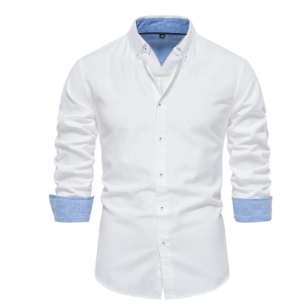 Alberico | Chemise Habillée Oxford Pour Hommes