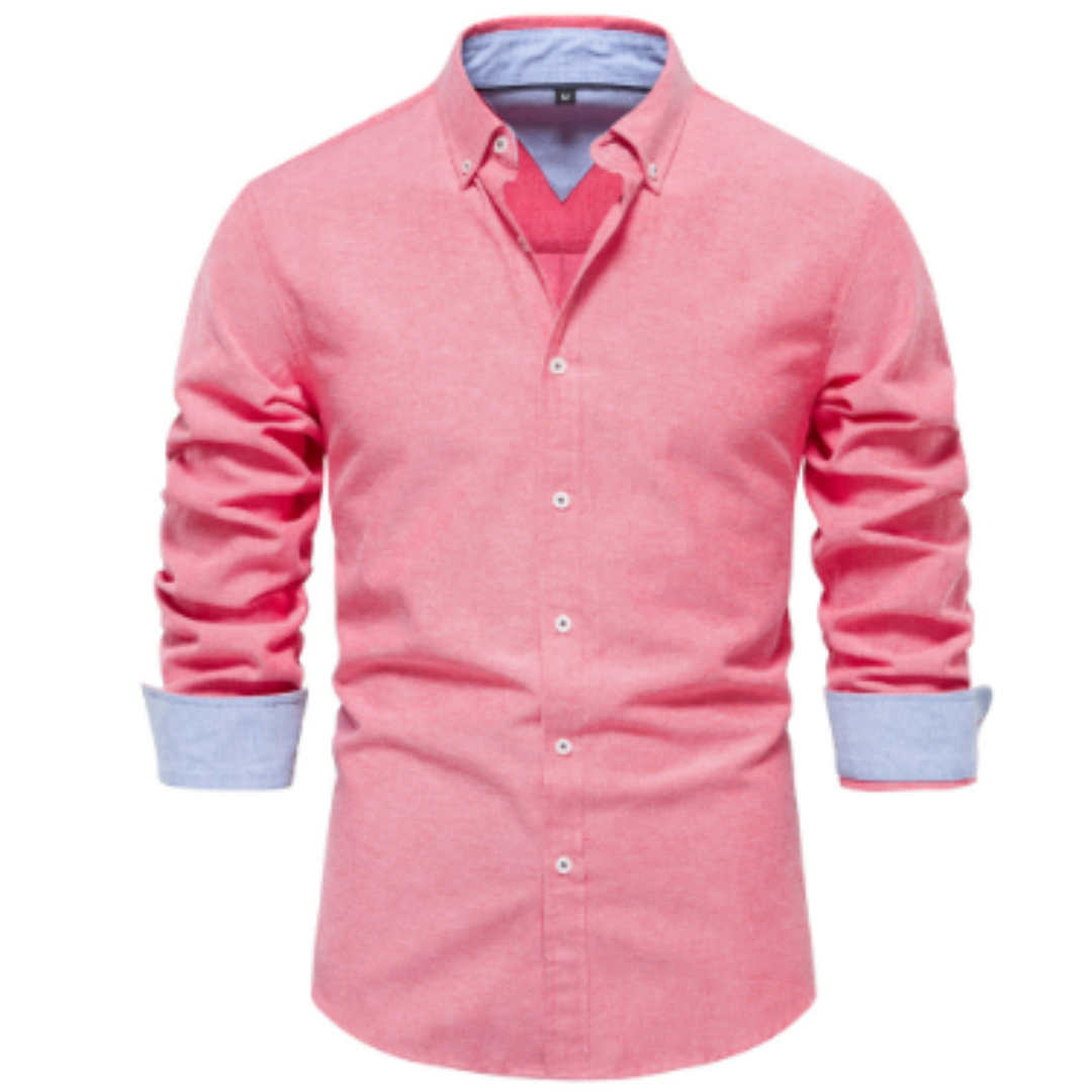 Alberico | Chemise Habillée Oxford Pour Hommes