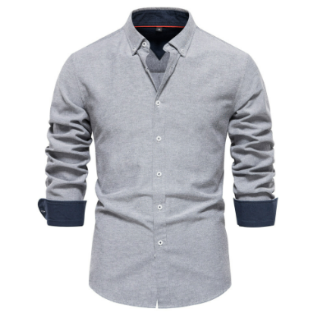 Alberico | Chemise Habillée Oxford Pour Hommes