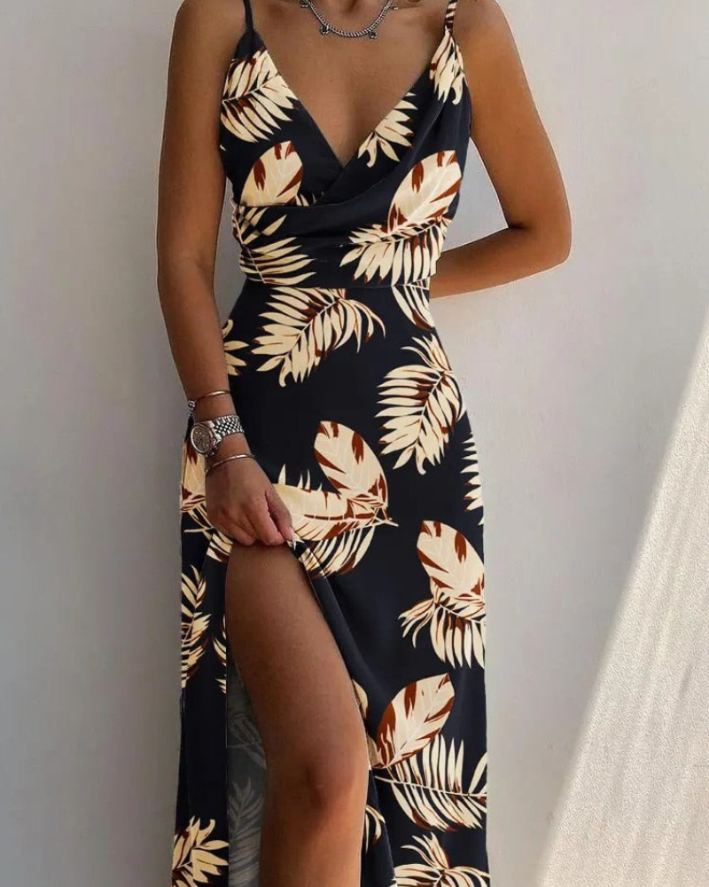 Esmira | Robe à Col en V Attrayante
