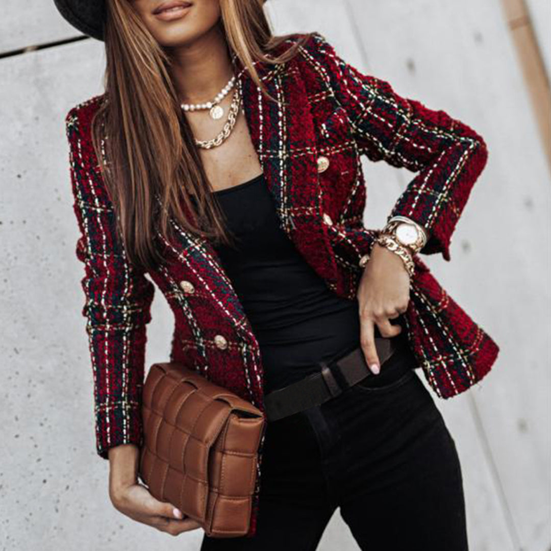 Aliya | Blazer élégant à Revers Formel pour Femme