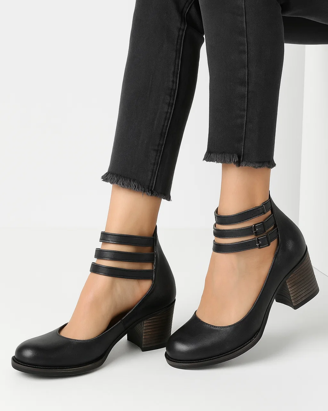 Avenia | Escarpins élégants à Talon Bloc Pour Femmes