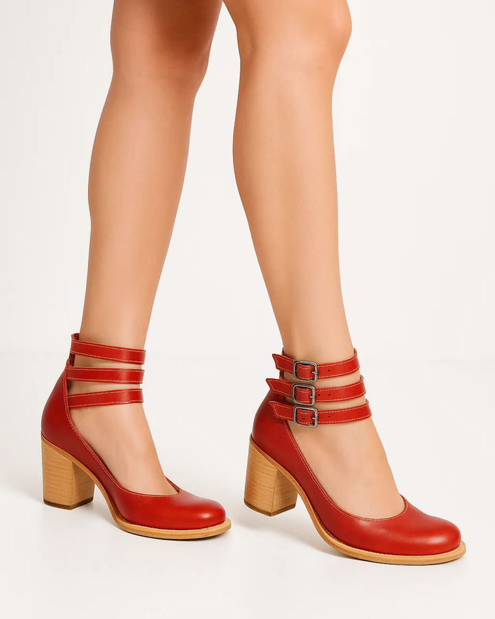 Avenia | Escarpins élégants à Talon Bloc Pour Femmes