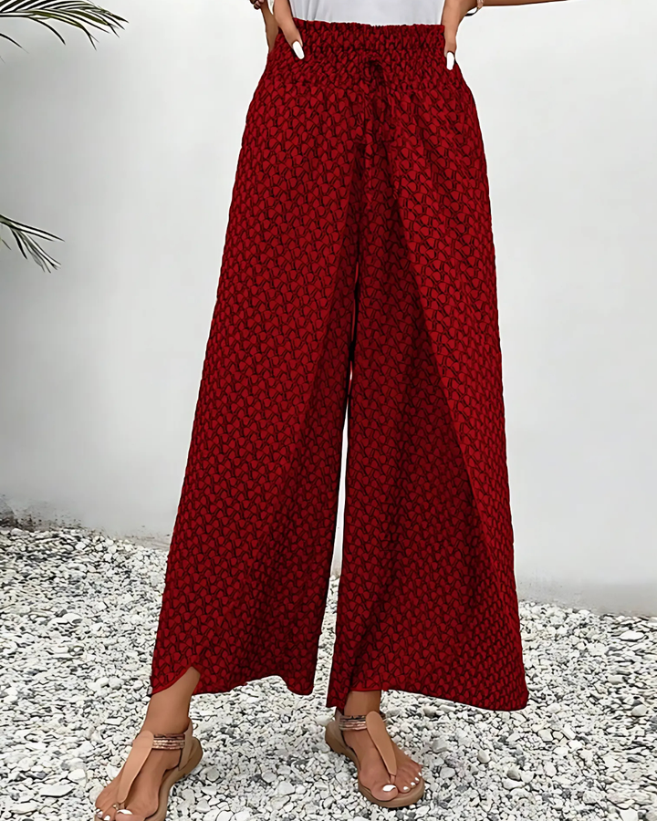 Olira | Pantalon D'été à Imprimé Géométrique Pour Femmes