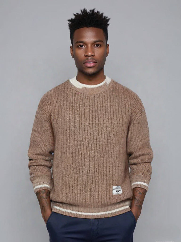 Osoft | Pull-Over Doux Doublé de Polaire pour Hommes
