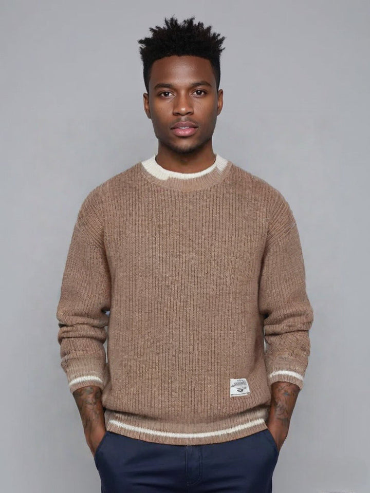Osoft | Pull-Over Doux Doublé de Polaire pour Hommes
