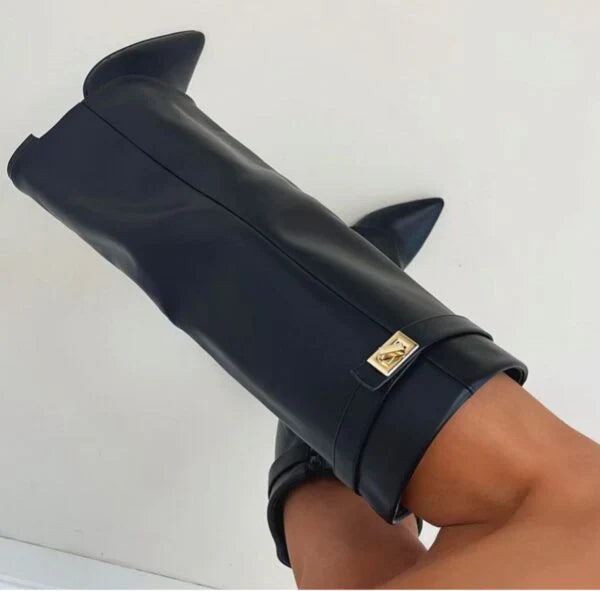 Apollonia |  Bottes Chic à Femmes Hauteur de Genou