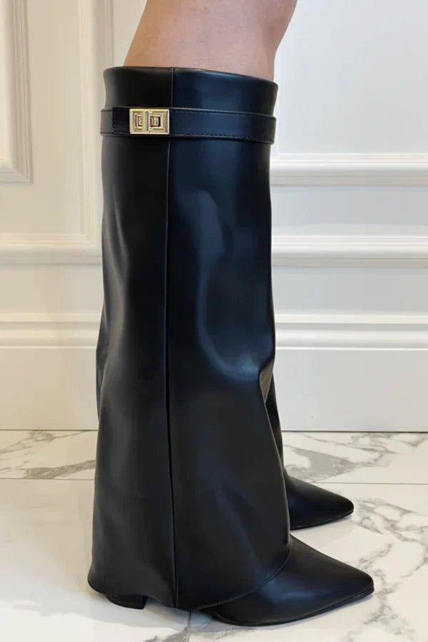 Apollonia |  Bottes Chic à Femmes Hauteur de Genou