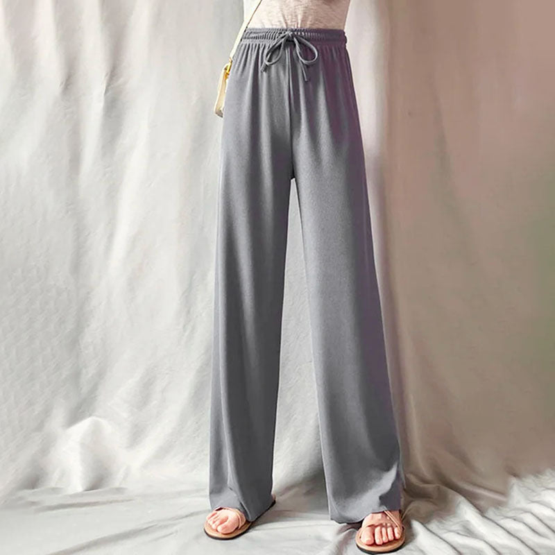 Delfina | Pantalon De Couleur Unie pour Femme