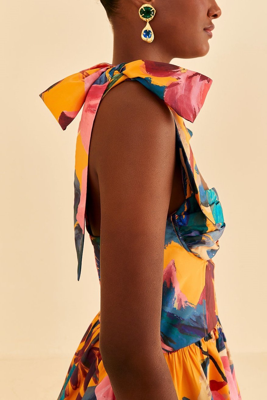 Honoria | Robe d'été sans manches avec bretelles