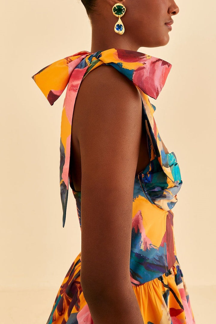 Honoria | Robe d'été sans manches avec bretelles