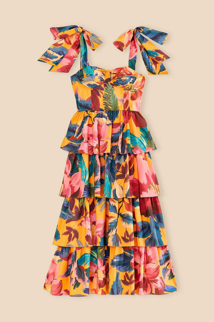 Honoria | Robe d'été sans manches avec bretelles
