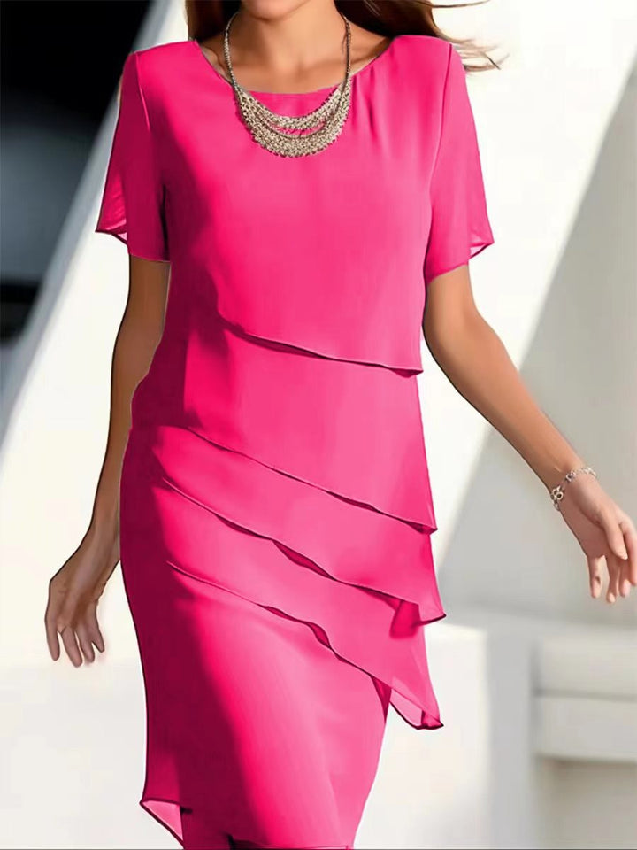 Ione | Femmes Robe Élégante Amincissante