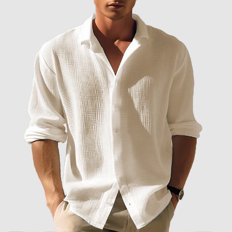 Gavros | Hommes Longue Manchon Boutonnée Chemise