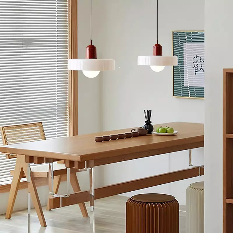 Miklon | Lampe à Suspension Colorée De Style Bauhaus