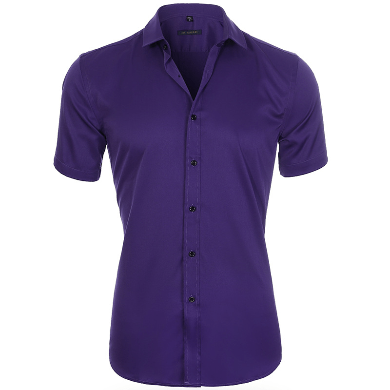 Wally | Chemise Infroissable élastique et Respirante pour Hommes