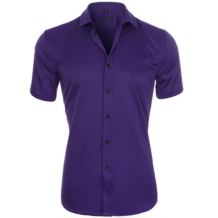 Wally | Chemise Infroissable élastique et Respirante pour Hommes