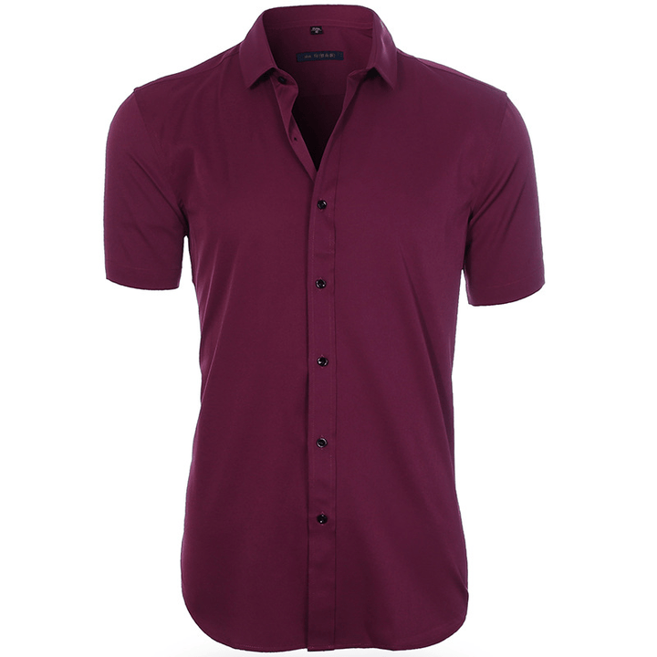 Wally | Chemise Infroissable élastique et Respirante pour Hommes