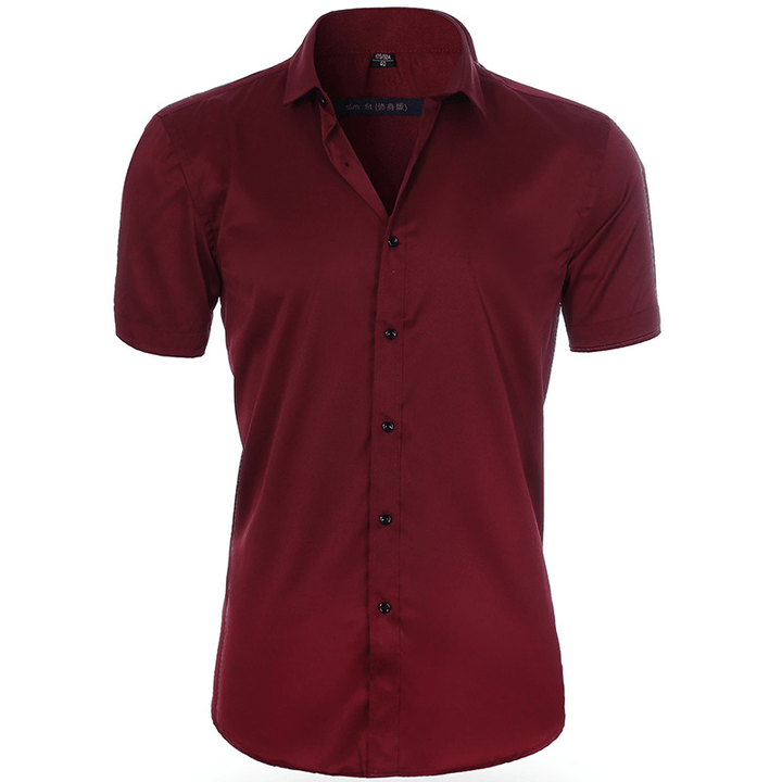 Wally | Chemise Infroissable élastique et Respirante pour Hommes