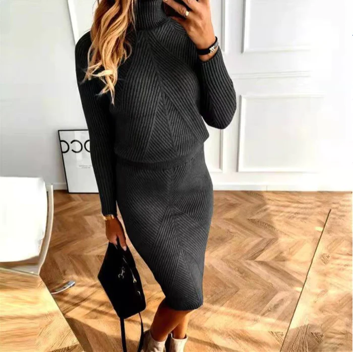 Emara | Robe Pull en Tricot Confortable Pour Femme