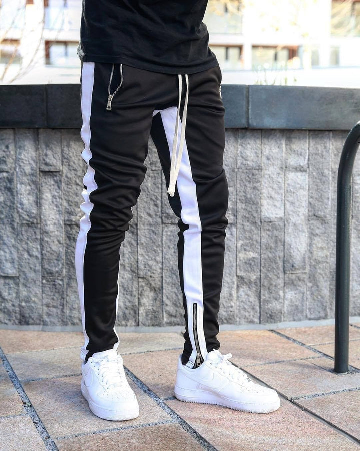 Joey | Taillé Entraînement Pantalon Avec Zippés Cheville Manchettes