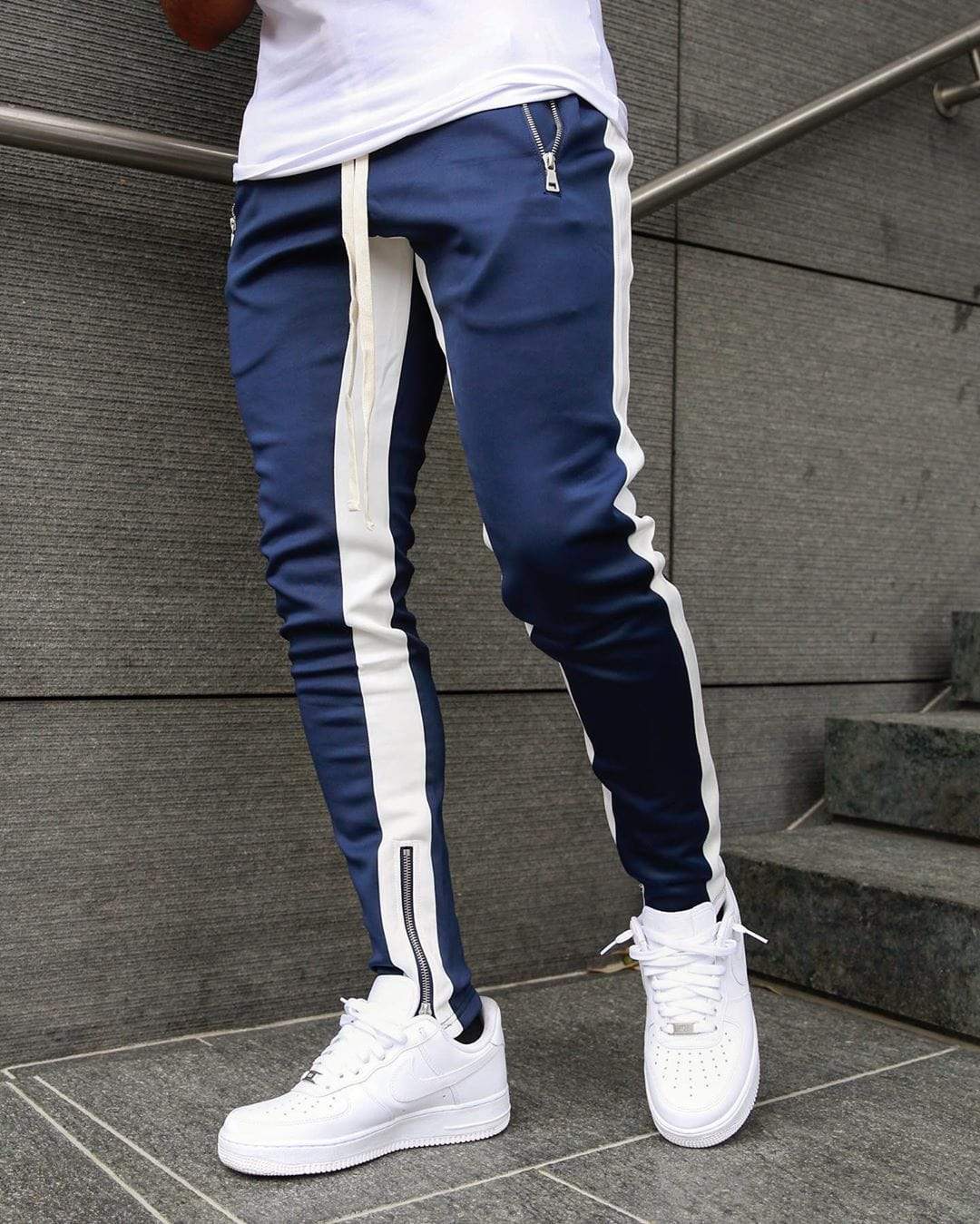 Joey | Taillé Entraînement Pantalon Avec Zippés Cheville Manchettes