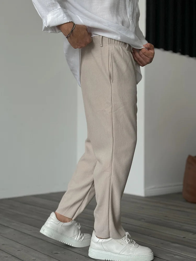 Pasqualino | Hommes Texturé Pantalons