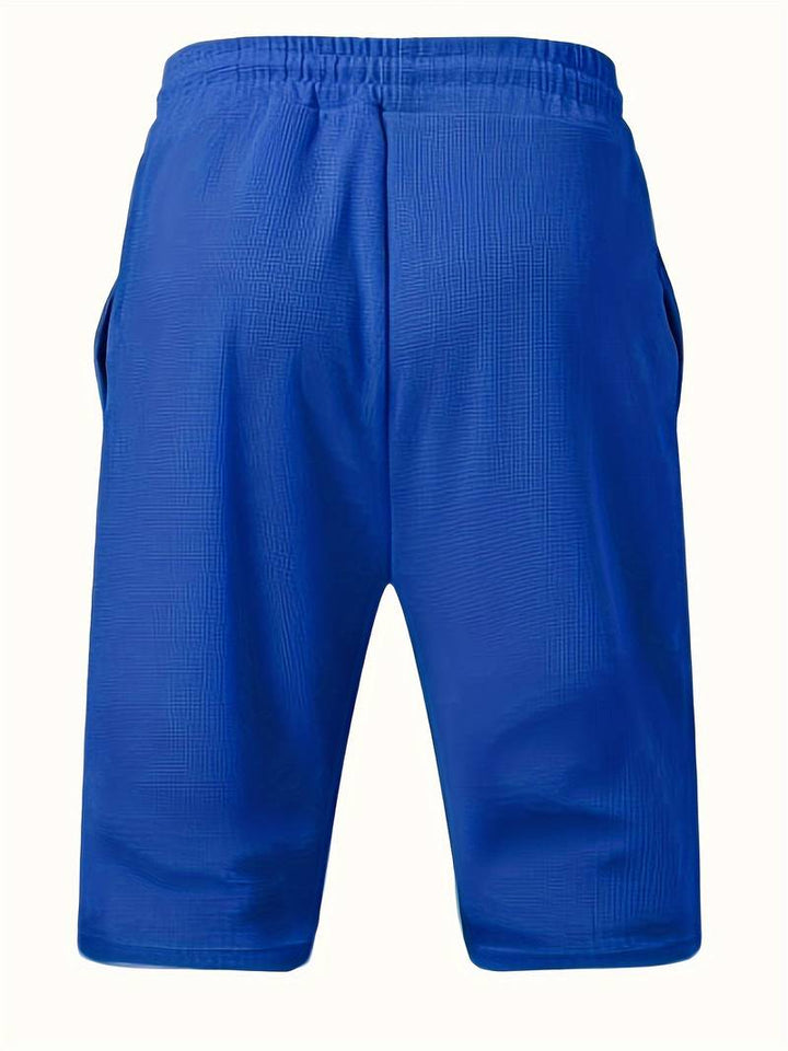 Bojan | Short d'affaires décontracté en tricot gaufré pour hommes