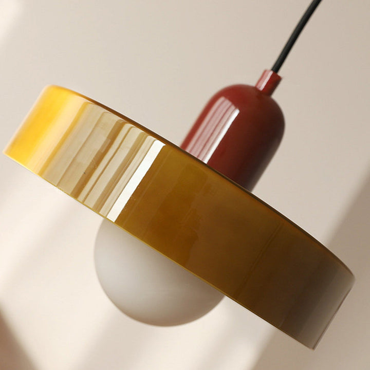 Miklon | Lampe à Suspension Colorée De Style Bauhaus