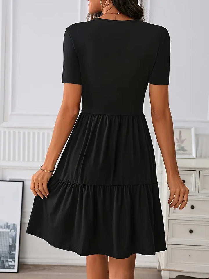 Catrinel | Robe D'été à Manches Courtes Pour Femmes