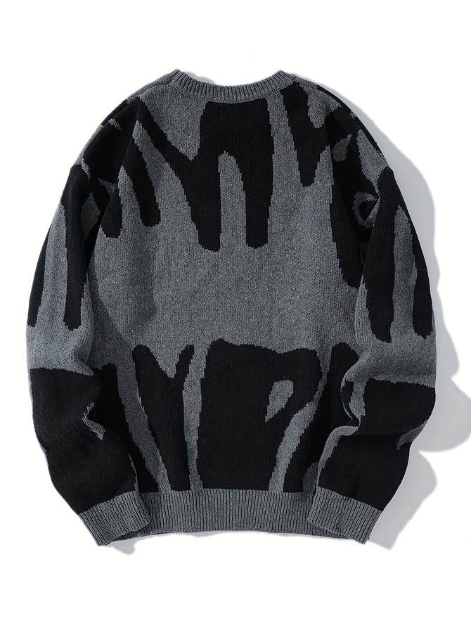 Ian | Gris Pull Pour Homme