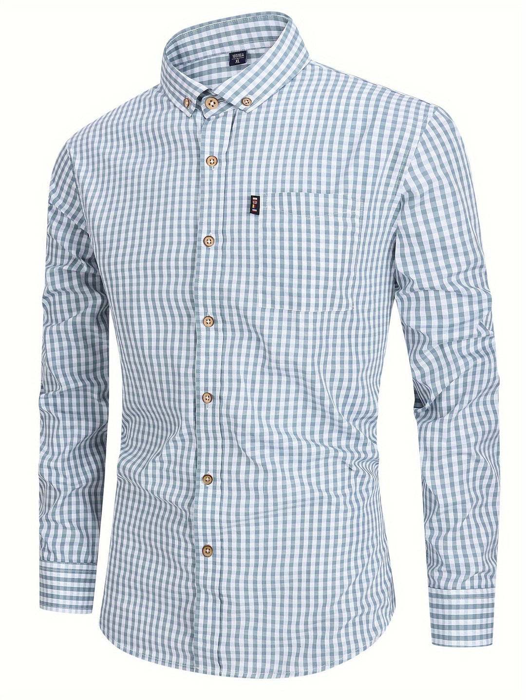 Liam | Hommes Plaid Chemise Avec polyvalence Stylée