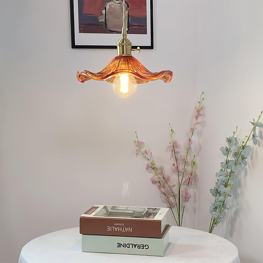 Ranka | Lampe à Suspension Tendance Fleur D'hibiscus