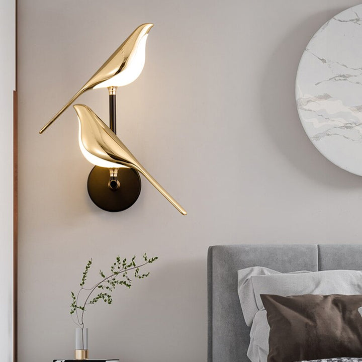Bordik | Lampe Murale Oiseau Moderne
