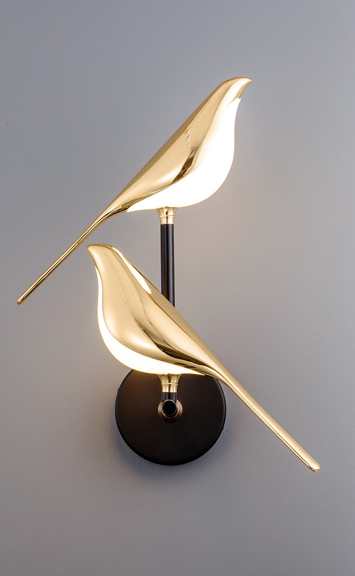 Bordik | Lampe Murale Oiseau Moderne