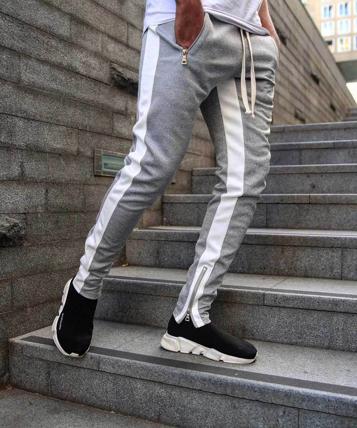 Joey | Taillé Entraînement Pantalon Avec Zippés Cheville Manchettes
