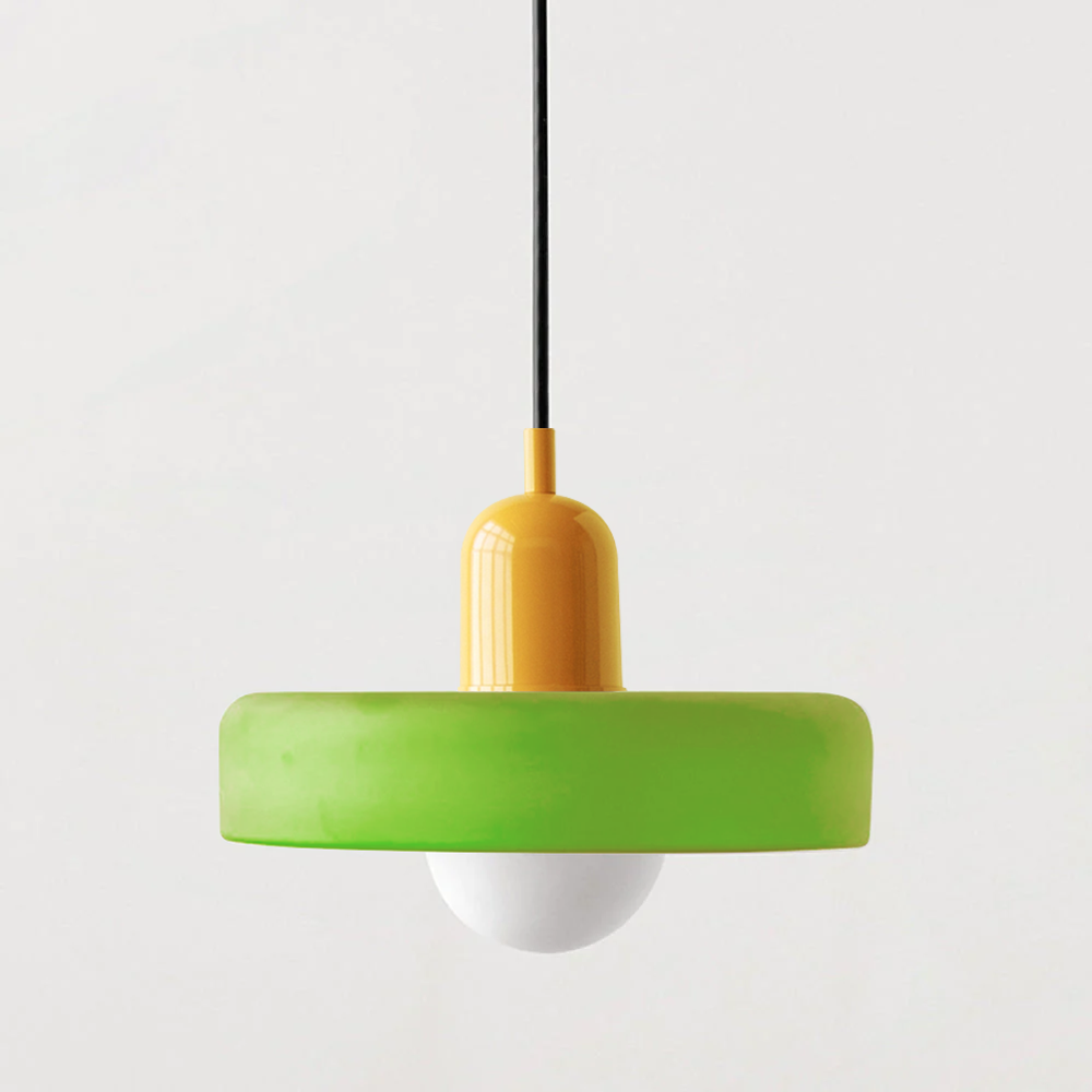 Miklon | Lampe à Suspension Colorée De Style Bauhaus