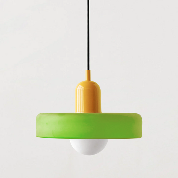 Miklon | Lampe à Suspension Colorée De Style Bauhaus