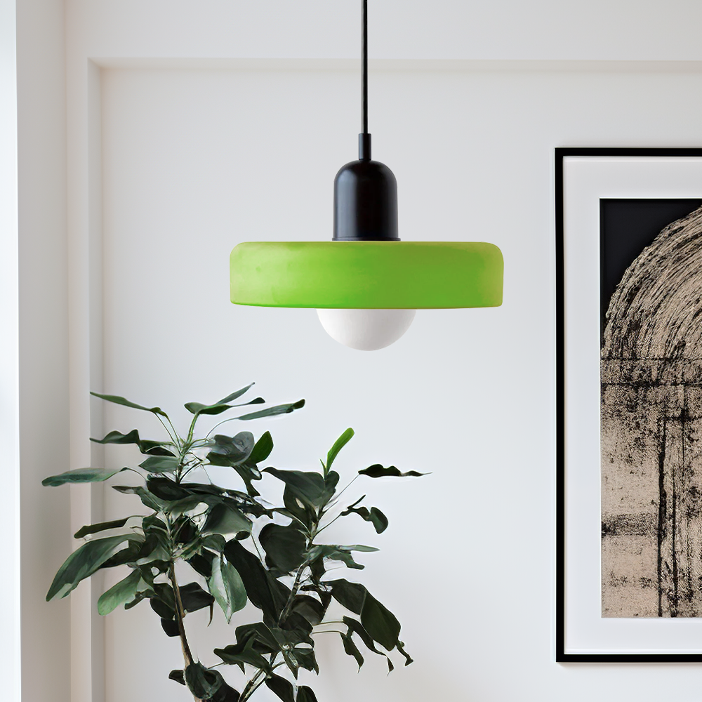 Miklon | Lampe à Suspension Colorée De Style Bauhaus